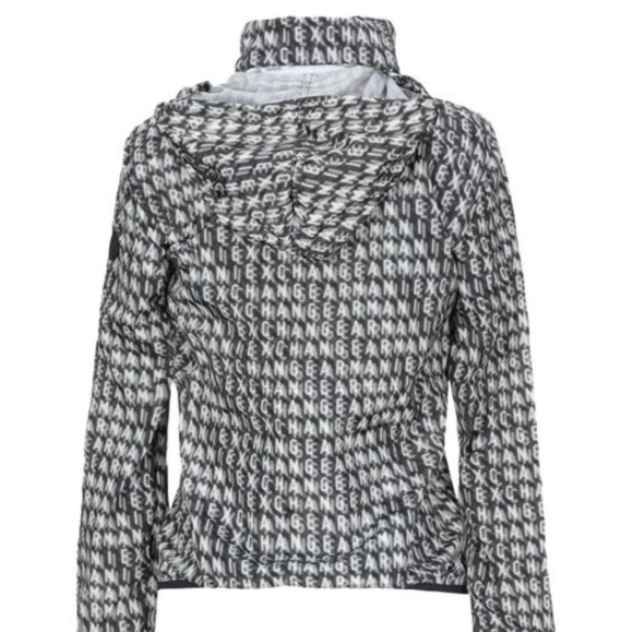 NWOT Armani Exchange Packable Logo Windbreaker Jacket. Size M - Picture 2 of 16